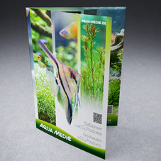 Folder promoting CO2 technology company Aqua-Medic